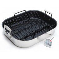 Roasting Pan - 13 &times; 16 - Non-stick - with Rack