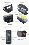 YUJIN Robot iClebo POP Magic Balck YCR-M05-P3 Remote Robotic Vacuum Cleaner + free gift N6