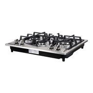 Windmax 23" Curve Stainless Steel 4 Burner Stove NG/LPG Hob Cooktops Cooker