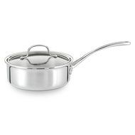 Calphalon Tri-Ply Stainless Steel 14-Inch Roaster with Rack and Lifters N28