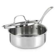 Calphalon Tri-Ply Stainless Steel 14-Inch Roaster with Rack and Lifters N29