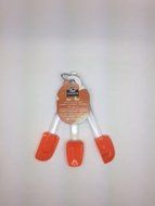 Cook&#039;s Corner 3-Piece Mini Spatula Set (Red) N5