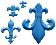 First Impressions Molds Silicone Mould - Fleur de Lys