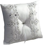 Weddingstar Beverly Clark Royal Lace Collection Ring Pillow