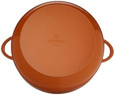 Mario Batali by Dansk Enameled Cast Iron Pizza Pan and Griddle, 12-Inch, Chianti N38