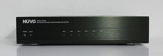 Nuvo NV-E6M Six Source Six Zone Audio Distribution System Amplifier