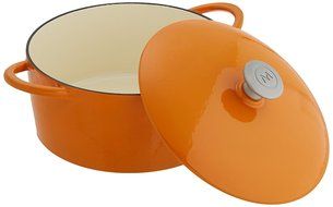 Mario Batali by Dansk Enameled Cast Iron Pizza Pan and Griddle, 12-Inch, Chianti N42