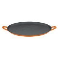 Mario Batali by Dansk Enameled Cast Iron Pizza Pan and Griddle, 12-Inch, Chianti N44