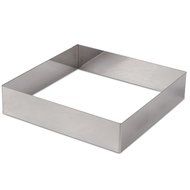 de Buyer Stainless Steel Square Ring Mold - 1.7-inch x 7.9-inch