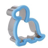 FEESHOW Stainless Steel Sandwich Cutter Biscuit Mold Cookie Cutter (Blue Dinosaur)