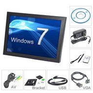 12.1 Inch Metal Frame Industrial Touch Screen Monitor VGA/AV Input Built-in Speaker Native... N3