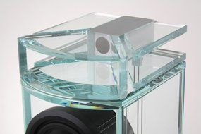 Waterfall Audio "Niagara" Diamond Glass Floor Standing Loudspeakers - Pair (Old Version) N10