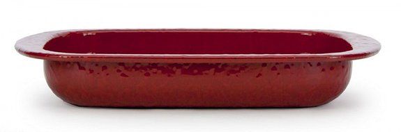Baking Pan Color: Red on Red