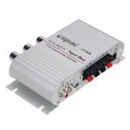 BQLZR 12V 50W LP-808 Mini Hi-Fi Stereo Audio Amplifier For Car Motorcycle Motorbike N5