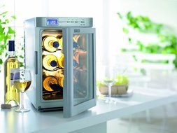 Dometic MF-6W Silver 6-Bottle Wine Cooler N3