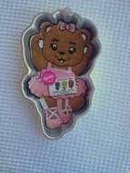Wilton Ballerina Ballet Cheerleader Gymnastics Super Bear Cake Pan (2105-2021, 1992) N2