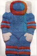 Wilton Cake Pan: Spaceman/Astronaut (502-2098, 1978)