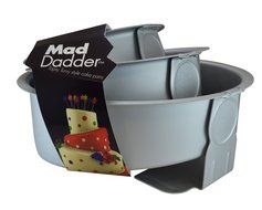 Fat Daddio&#039;s Mad Dadder Round Cake Pan Set, 3 Piece N2