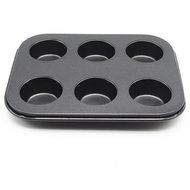 Wenwins 6 Cup mini Muffin Pans-baking cups-Non Stick Bakeware for Muffins N5