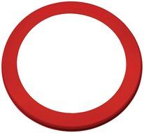Harold Import Company Mrs. Anderson's Baking Pie Crust Shield, 10-Inch, Red