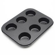 Wenwins 6 Cup mini Muffin Pans-baking cups-Non Stick Bakeware for Muffins N6