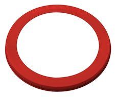 Harold Import Company Mrs. Anderson's Baking Pie Crust Shield, 10-Inch, Red N2