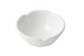Bon Chef 9026 Aluminum Petal Ramekin, 3 oz Capacity, 3-1/2" Diameter, Sandstone White (Pack of 24)