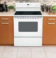5 Cu. Ft. Electric Self Cleaning Range Color: White N2