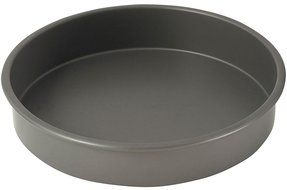 WINCO HAC-102 Round Cake Pan, 10-Inch, Hard Anodized Aluminum