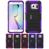 Galaxy S7 Edge Case, HLCT Rugged Shock Proof Dual-Layer Case with Built-In Kickstand for Samsung Galaxy S7 Edge... N27
