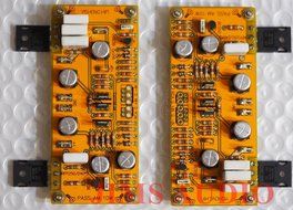 10W SE MOSFET Class A power amplifier stereo assembled matched pair N3