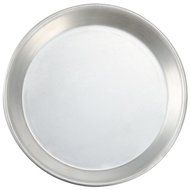 American Metalcraft TDEP10 10" x 1" Tin-Plated Steel Tapered / Nesting Deep Dish Pizza Pan