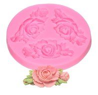 Longzang F0199 Fondant Silicone Sugar Craft Molds, Mini