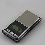 Rectangular Box Modeling Mini Electronic Scales 500g/0.01g,Plastic 12X6.2X2CM N3