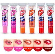 GUAngqi 6 Colors Tattoo Magic Color Peel Off Mask Tint Long Lasting Waterproof Lip Gloss N4