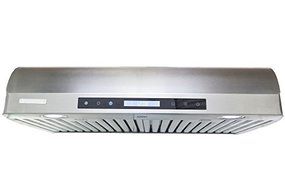XtremeAir PX14-U36 Low Profile Under Cabinet Mount Range Hood with 900 CFM Baffle Filters, 36" N4
