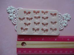 Tiny Butterflies Silicone Mold By Oh! Sweet Art FDA Approved for Food