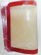 Silicone Baking Mat Set With Rounded Corners - Professional Grade Non Stick Cookie Sheets - Three (3) Silicone...