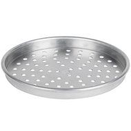 American Metalcraft HA4010P 10" x 1" Perforated Heavy Weight Aluminum Straight Sided Pizza Pan N2