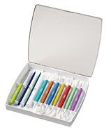 Wilton 1907-1107 Set of 10 Gum-Paste Modeling Tools with Storage Case- Discontinued By Manufacturer
