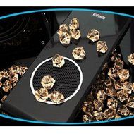 Durherm DR-S20 2.1 Glossy Surface Luxury Design Subwoofer Speaker System Equipped with Microphone and Headphone... N6