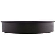 American Metalcraft HC80071.5 7" x 1 1/2" Hard Coat Anodized Aluminum Straight Sided Deep Dish Pizza Pan