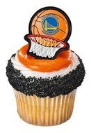 36 ~ NBA Golden State Warriors Rings ~ Designer Cake/Cupcake Topper ~ New!!!!!
