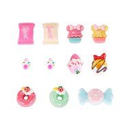 Pandahall 50pcs Mixed Color Candy &amp; Cake Resin Cabochons Food Flat Back DIY Nail Decoration Cell Phone Ring Necklace... N6