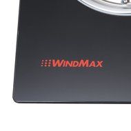Windmax 30" Black Tempered Glass 2 Burners Built-in Fixed NG / LPG Gas Cooktops with Time Set Function N5