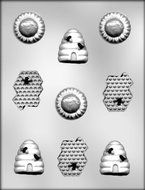 CK Products Beehive, Sunflower, and Honeycomb Chocolate Mold