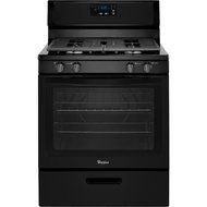 WHIRLPOOL GIDDS-110952 30&quot; 5.1 cu. ft. Single Oven Free-Standing Gas Range, Black N3