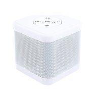 XC-R01 quadrate multi-functional voice call bluetooth speaker -WHITE