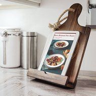 Cathy's Concepts Personalized Wooden iPad &amp; Recipe Stand, White, Letter W N22
