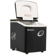 Ice Maker Premium Portable Cube Compact Electric Countertop Stand Alone Tabletop for Home in Mini Black Design N5